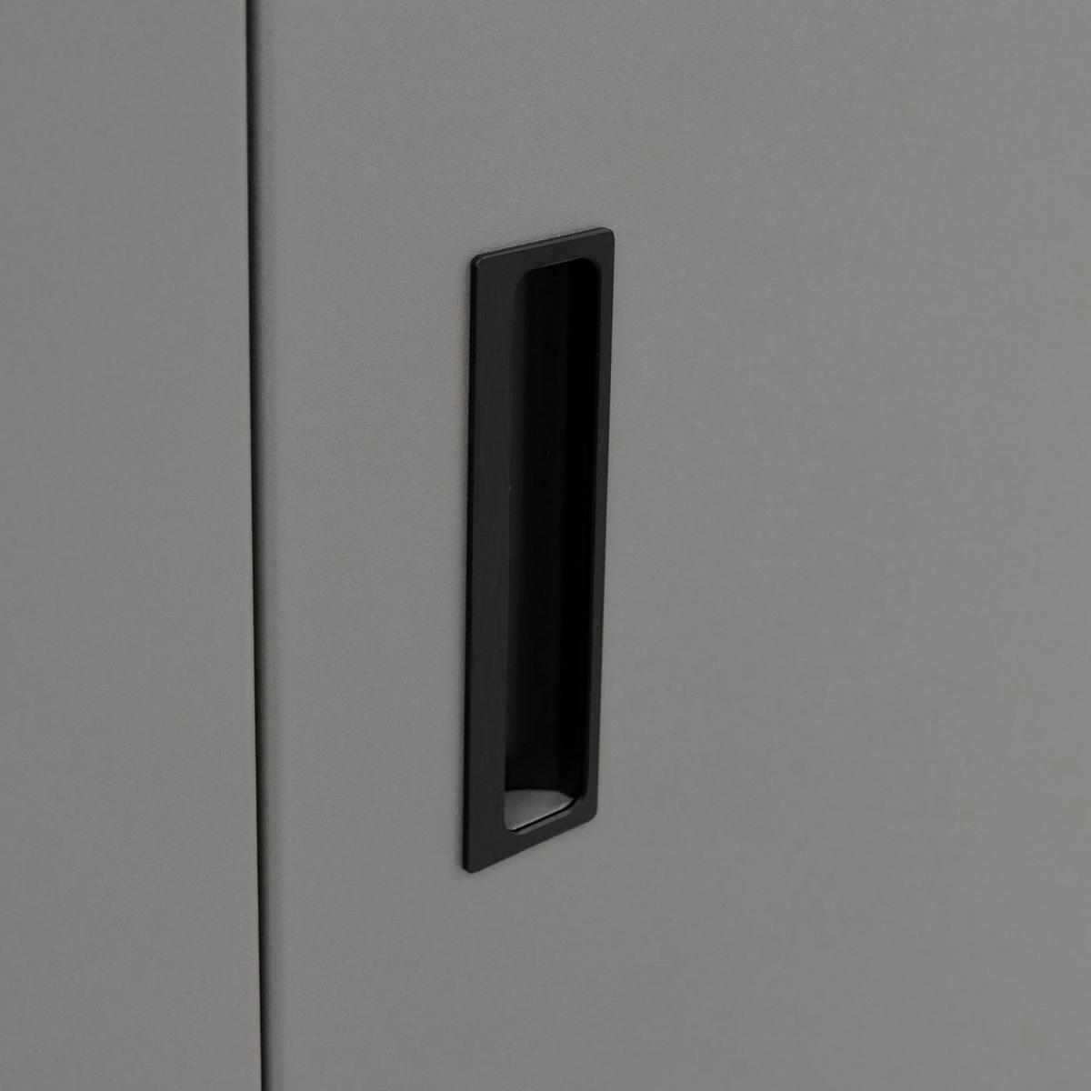 HOCHBEET 91x101x51cm Grau - Grau, Metall (101/91/51cm) - PROREGAL
