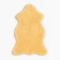 SCHAFFELL Medizinisch gegerbt – Wascharte US Merino Weiß ca. 140 cm - Creme/Weiß, Fell (75/140cm) - Provellus