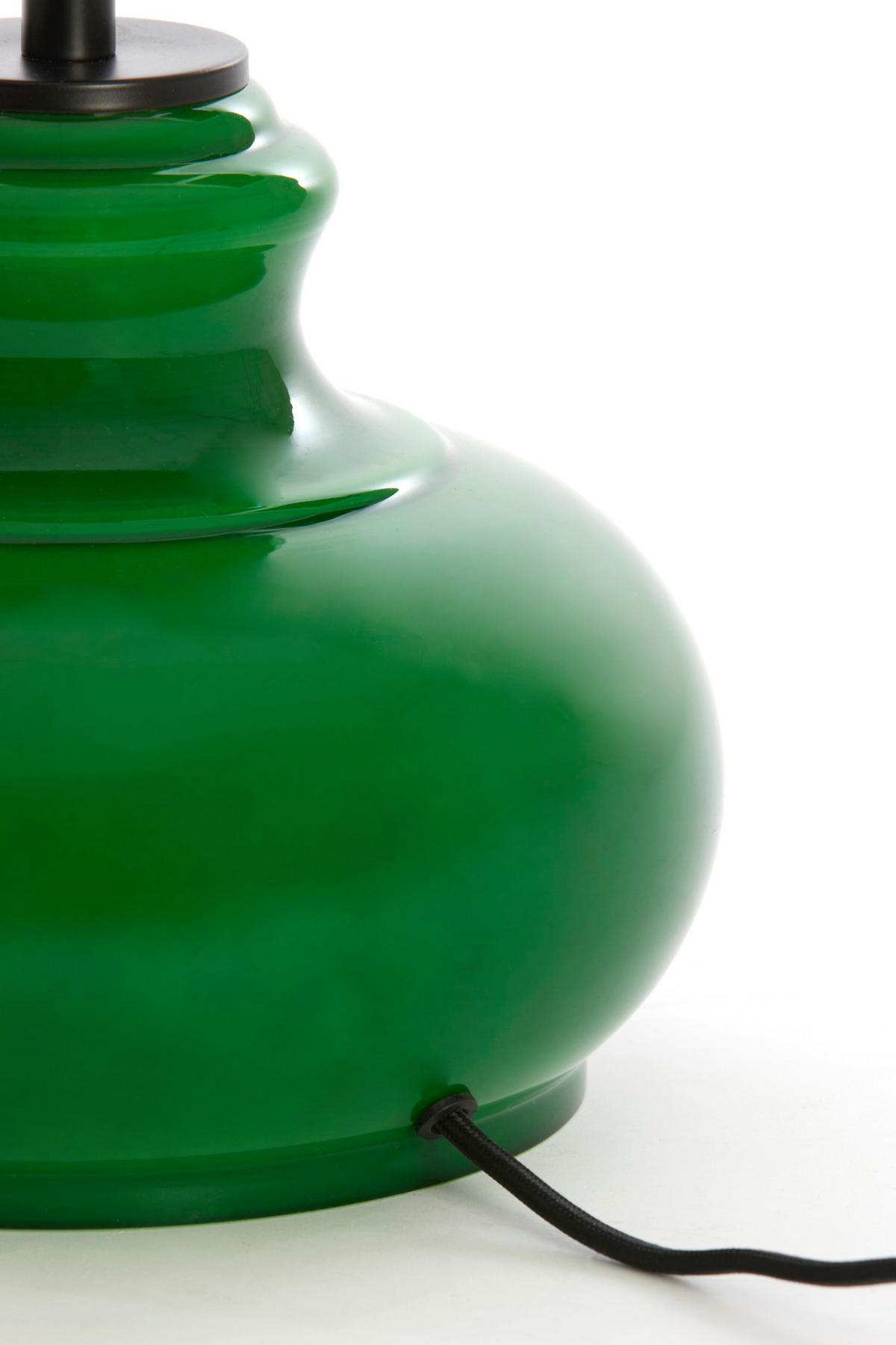 LAMPENFUSS Grün Ø23/28,5 cm - Grün, Glas (23/23/28.5cm) - Light & Living