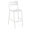 BARHOCKER, Weiß - Weiß, Metall (56/110/56cm) - Oviala