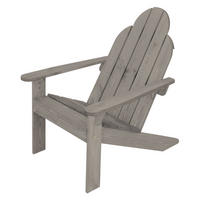 GARTENSTUHL Massivholz, Grau - Grau, Holz (89/92.5/70cm) - ML-DESIGN