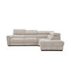 ECKSOFA CALVERA 5-Sitzer, ecru - Ecru, Holzwerkstoff/Textil (298/239cm) - Courtois Laville