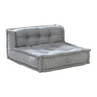 SESSEL mit gerader Rückenlehne - 1 Person - stoff - grau Dirola - Grau, Textil (80/43/80cm) - Vente-Unique