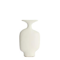 VASE Trovo - Weiß - 22.5/8/27 cm - Weiß, Keramik (27cm) - Light & Living