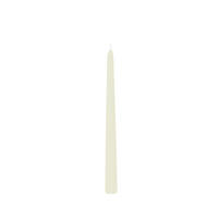 SPITZKERZEN Elfenbein 300 x Ø 25 mm, 12 Stück - Beige, Paraffin (2.5/30/30cm) - Wiedemann Kerzen