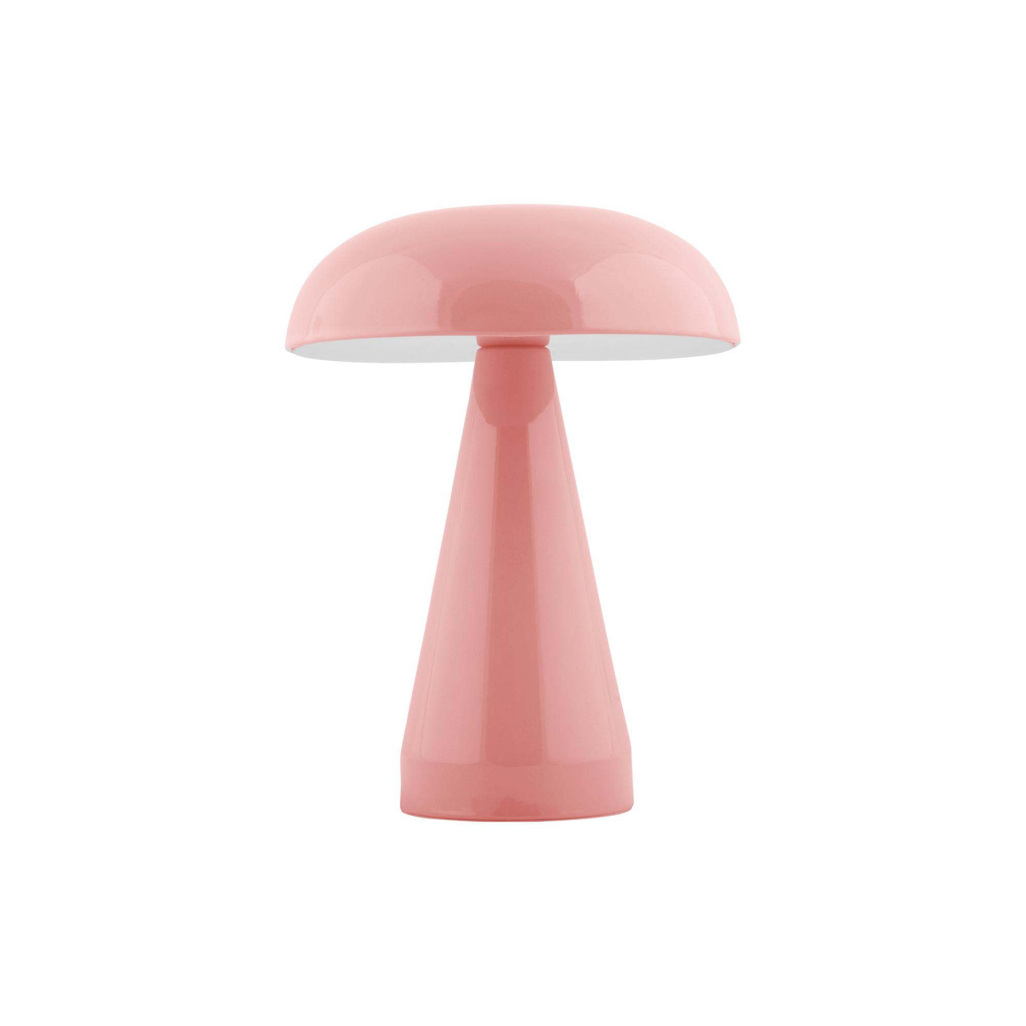 TISCHLAMPE Rachel LED Rosa 15.5/15.5/20.5 cm - Pink, Metall (15.5/15.5/20.5cm) - Leitmotiv
