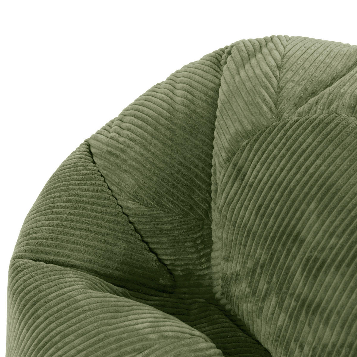 SITZSACK mit Hocker Kingston XXL - Salbeigrün, Textil (92/52/92cm) - icon