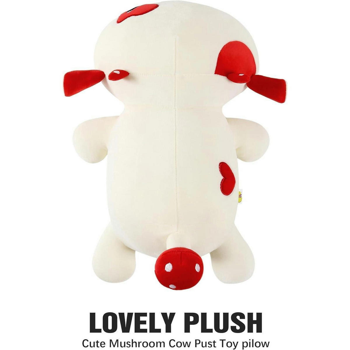 PLÜSCHTIER Kuh Pilz 30 cm - Multicolor, Textil (20/30cm)