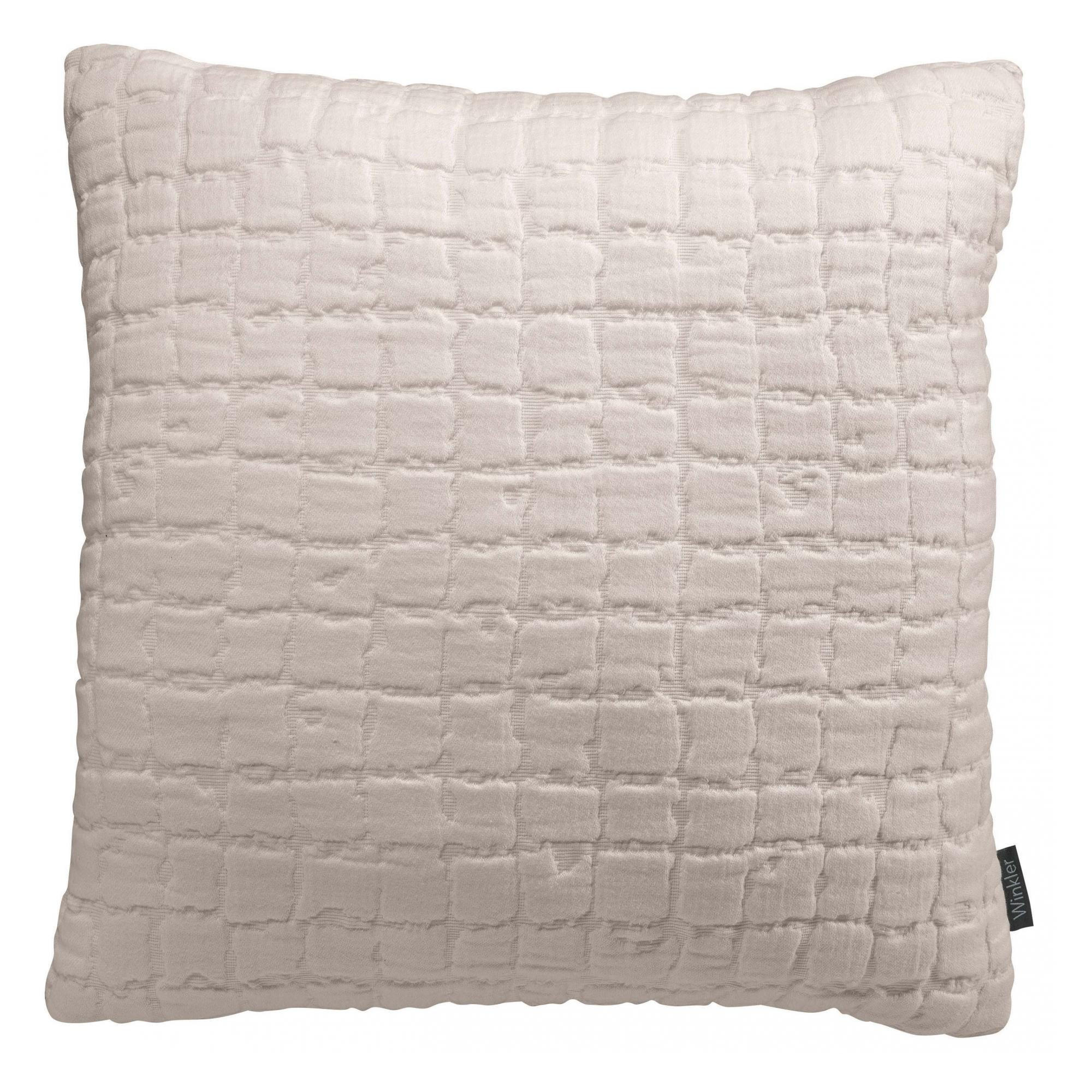 KISSEN Swami leinen 45 x 45 cm - Braun, Textil (45/45cm) - Vivaraise