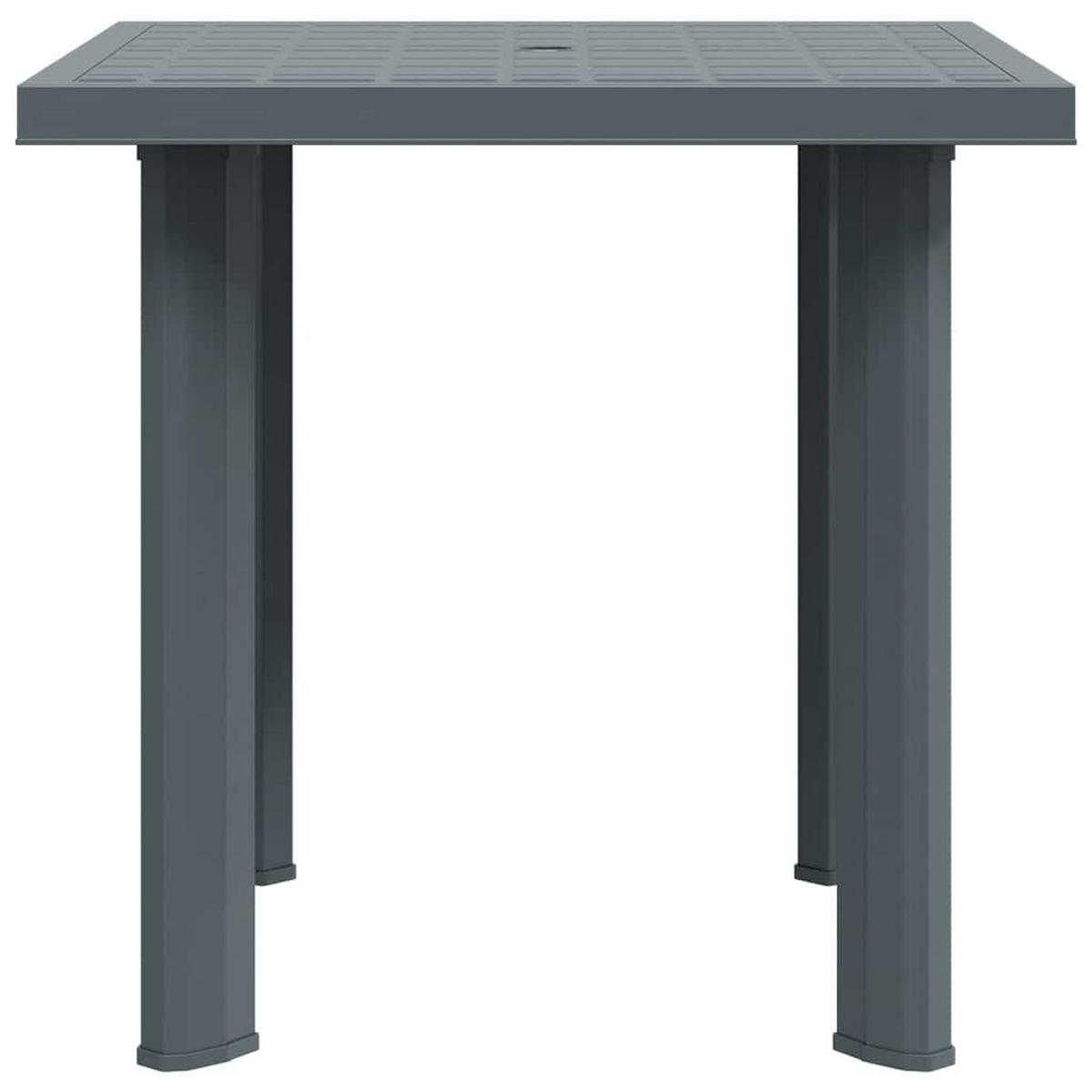 GARTENTISCH Grün 80/75/72 Cm Kunststoff - Grün, Kunststoff (80/75/72cm) - vidaXL