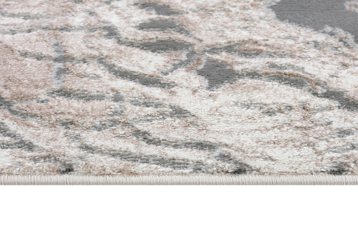 TEPPICH COMO Hellbeige 160/230 cm - Hellbraun, Kunststoff (160/230cm) - Tapiso