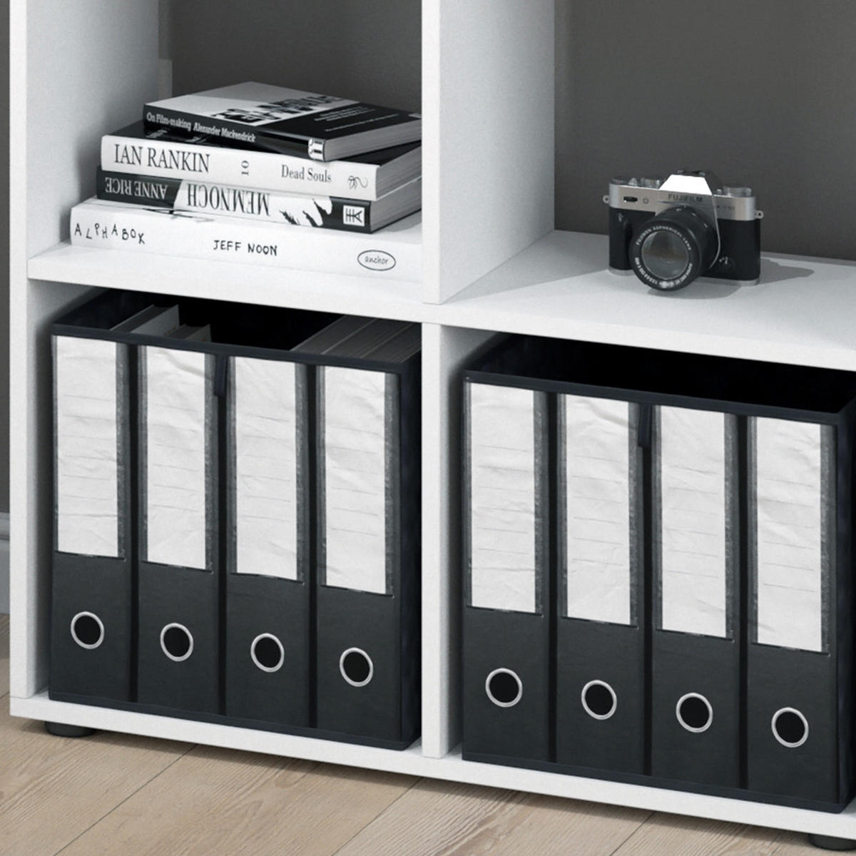 DĚLICÍ STĚNA Tetra Bílá - bílá, kompozitní dřevo (72.6/72/29cm) - Vicco