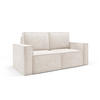 SOFA Orto Beige, Zweisitzer Polstersofa - Beige, Holzwerkstoff/Textil (178/93/82cm) - Bettso