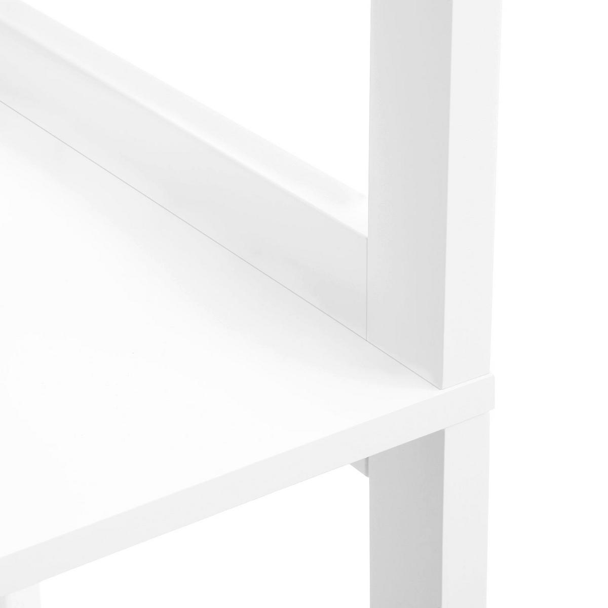 HOCHSCHRANK BADEZIMMERSCHRANK - Weiß, Holzwerkstoff (32.5/154/60cm) - Hansiro