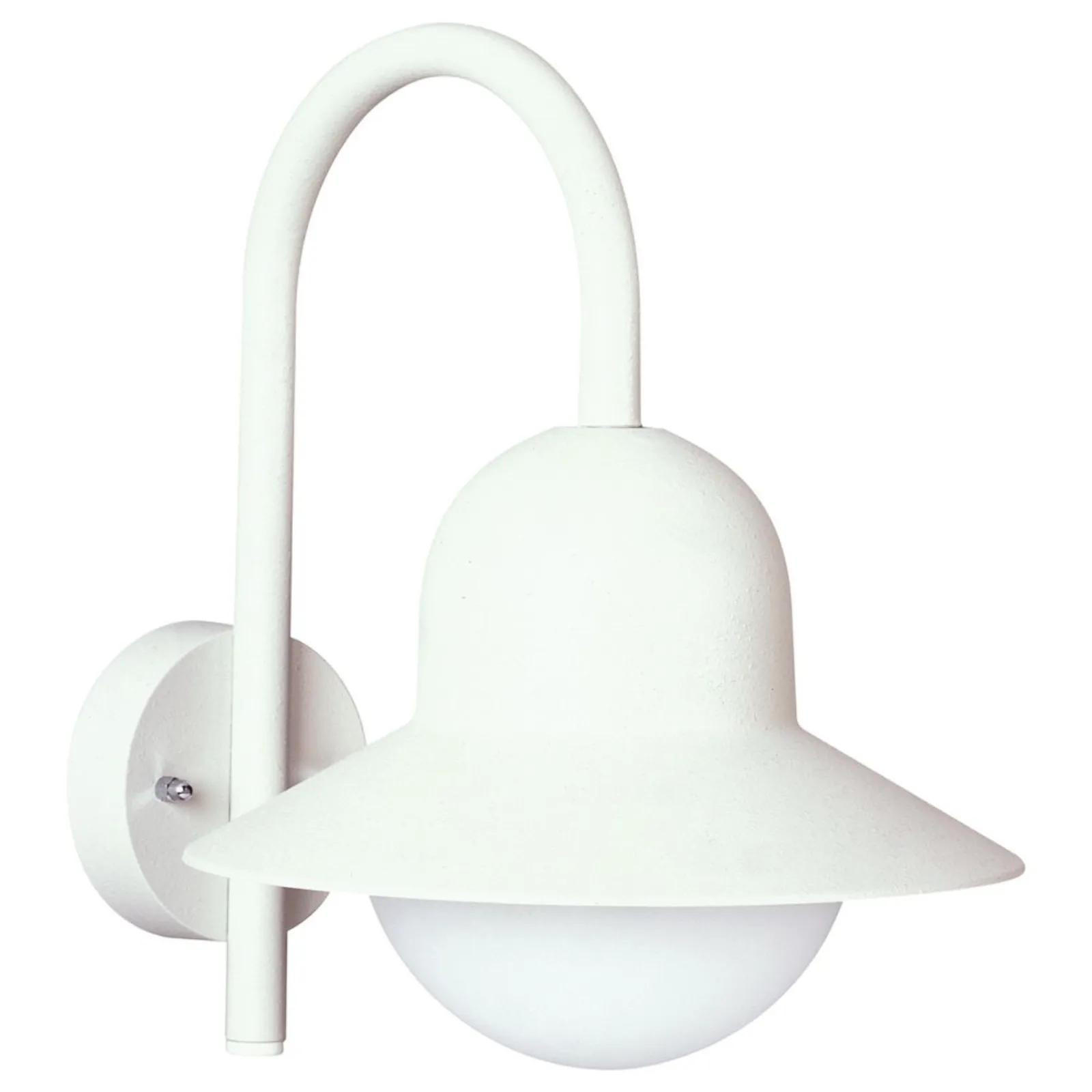 AUSSENLEUCHTE MIT BEWEGUNGSMELDER Weiß - Weiß, Metall (13.5/34.5/13.5cm) - click-licht