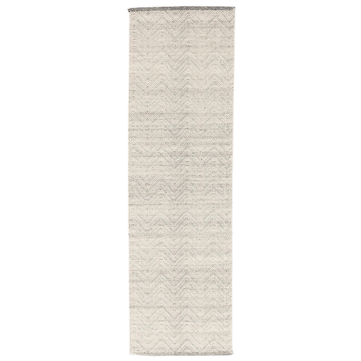 NATUR TEPPICH KELIM LÄUFER WOLLE LARA MELIERT - Grau, Textil (90/160cm) - Pergamon
