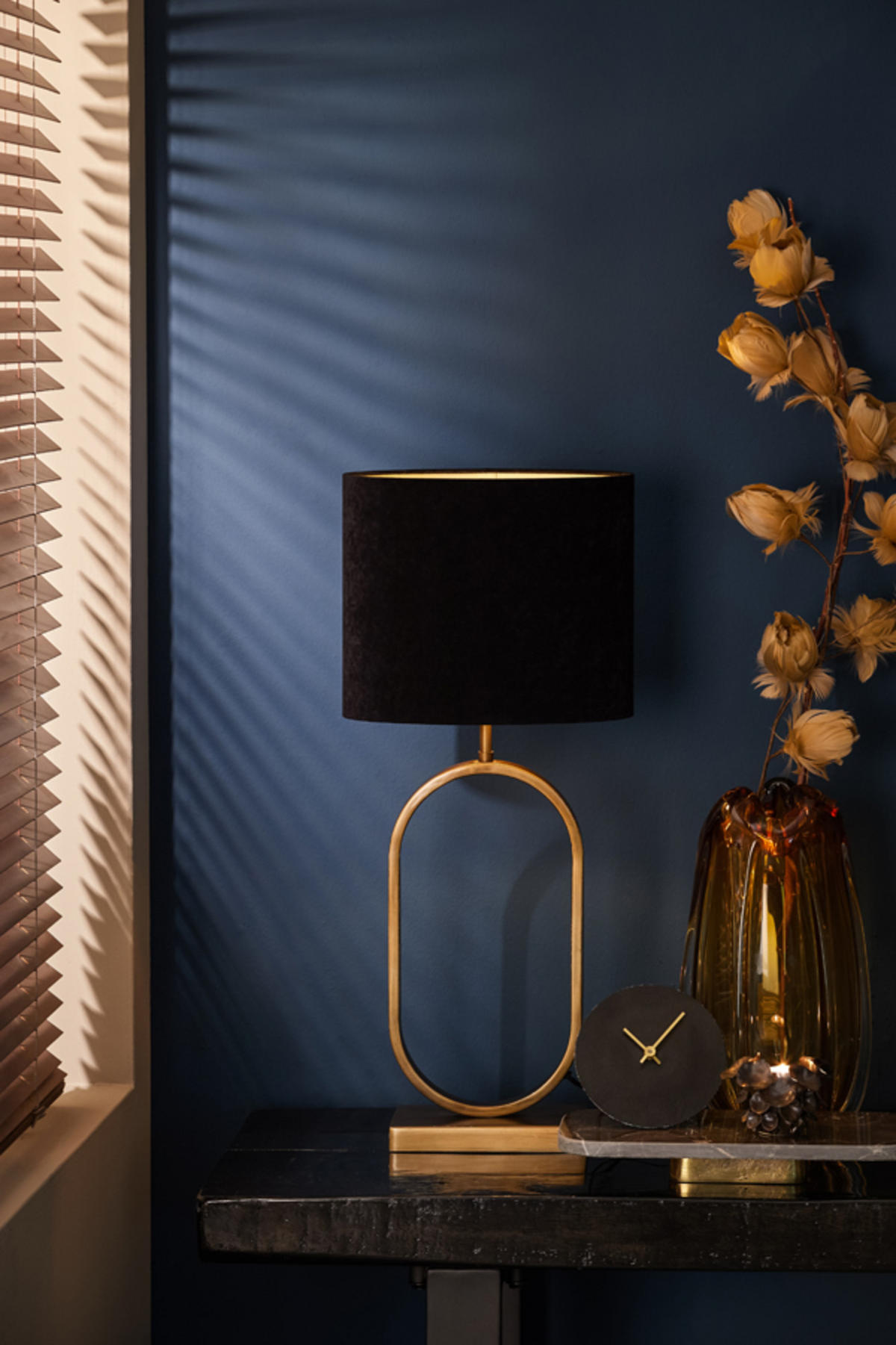LAMPENFUSS Jamiri Bronze 20/10/45 cm - Bronzefarben, Metall (20/10/45cm) - Light & Living
