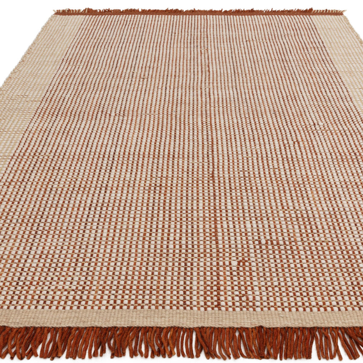 TEPPICH modern handgewebt ELYSIUM Rot 200 x 290 cm - Rot, Naturmaterialien (200/290cm) - Novatrend