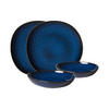 TAFEL-SET Lave Bleu 4er Set - Blau, Keramik (1/1/1cm) - like.Villeroy & Boch