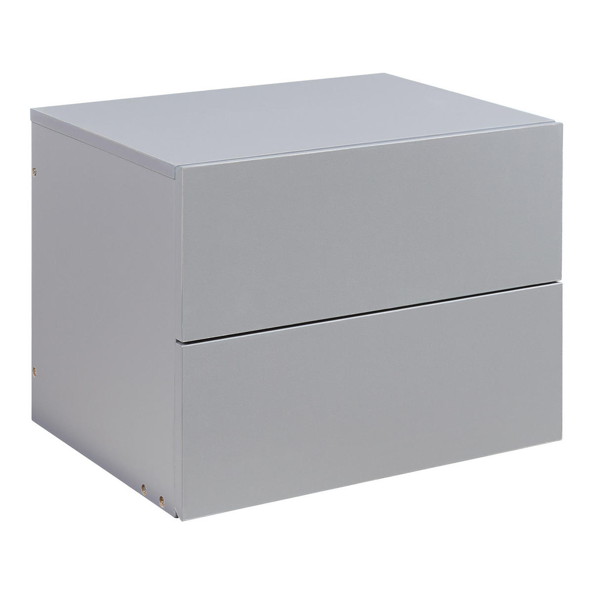 WANDREGAL Ampfing - Hellgrau, Holzwerkstoff (40/30/29cm) - [en.casa]