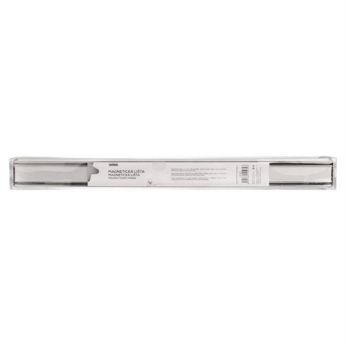 MESSERLEISTE magnetisch 47,5 cm Silber - Silberfarben, Metall (4.5/2/47.5cm) - Orion 