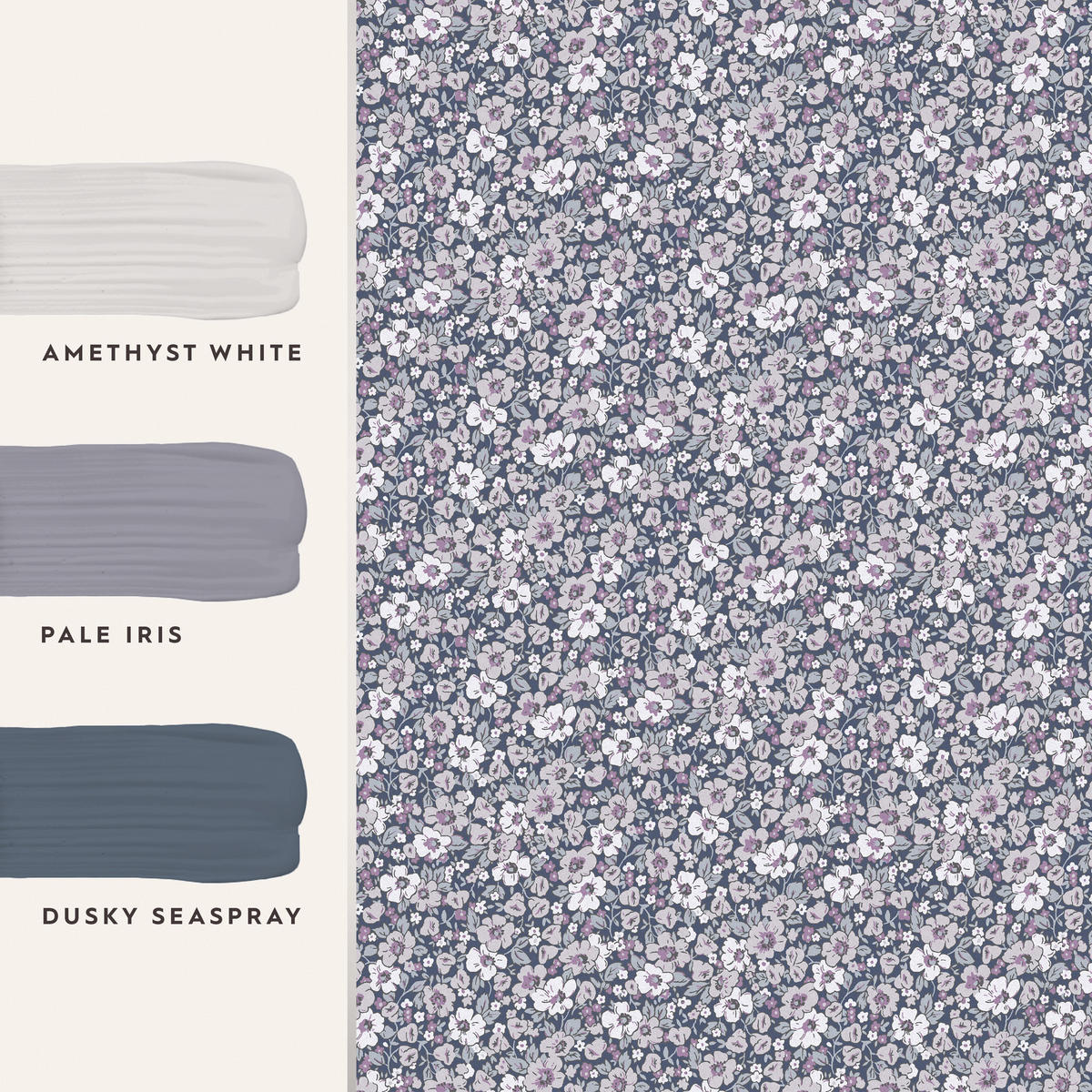 VLIESTAPETE Libby 1000x52 - Lila, Papier/Kunststoff (52/1cm) - LAURA ASHLEY