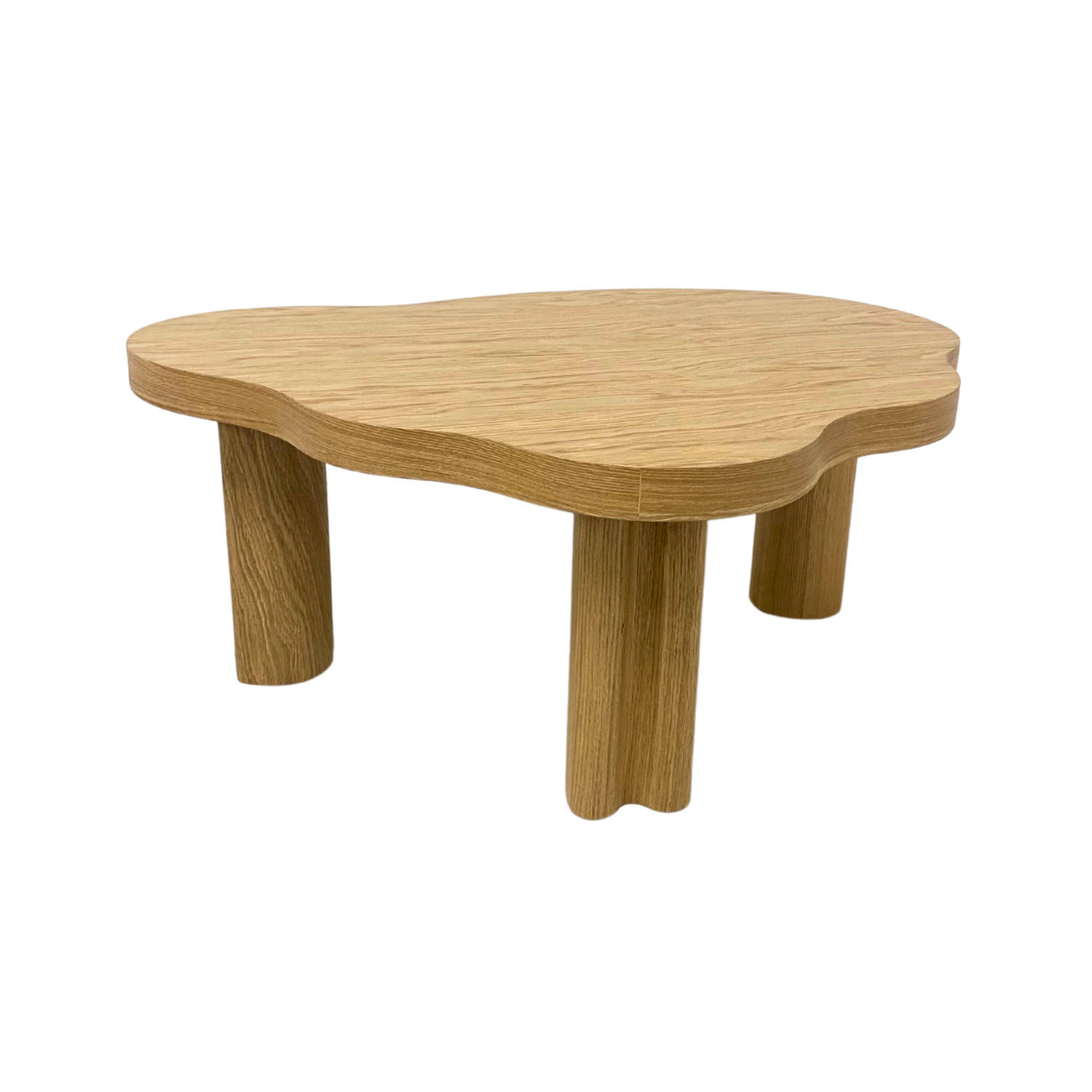 COUCHTISCH ORGANICA S Kompakt, Künstlerisch Und Natürlich Eiche - Eichefarben, Eichenholz/Holz (71/91/38cm) - Kaiser Möbel