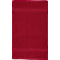GÄSTETUCH DIAMANT BORDEAUX - 280 - Rot, Textil (30/50cm) - Egeria