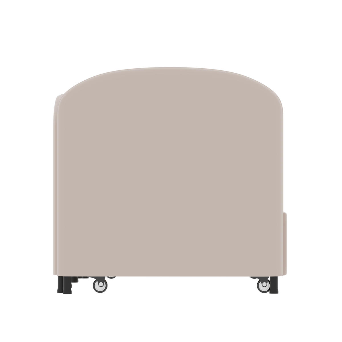 AUSZIEHBETT 90/200 cm DE-03553, in Rosa - Pink, Holz/Metall (90/200cm) - ComfortXL