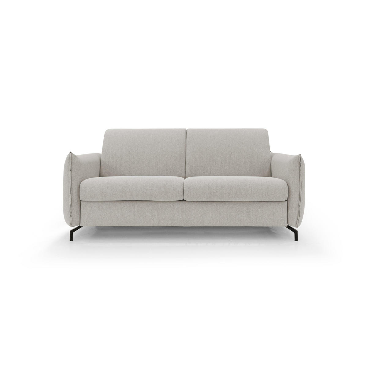 SCHLAFSOFA Scarlet - Creme, Textil (195/95/96cm) - Divani.store