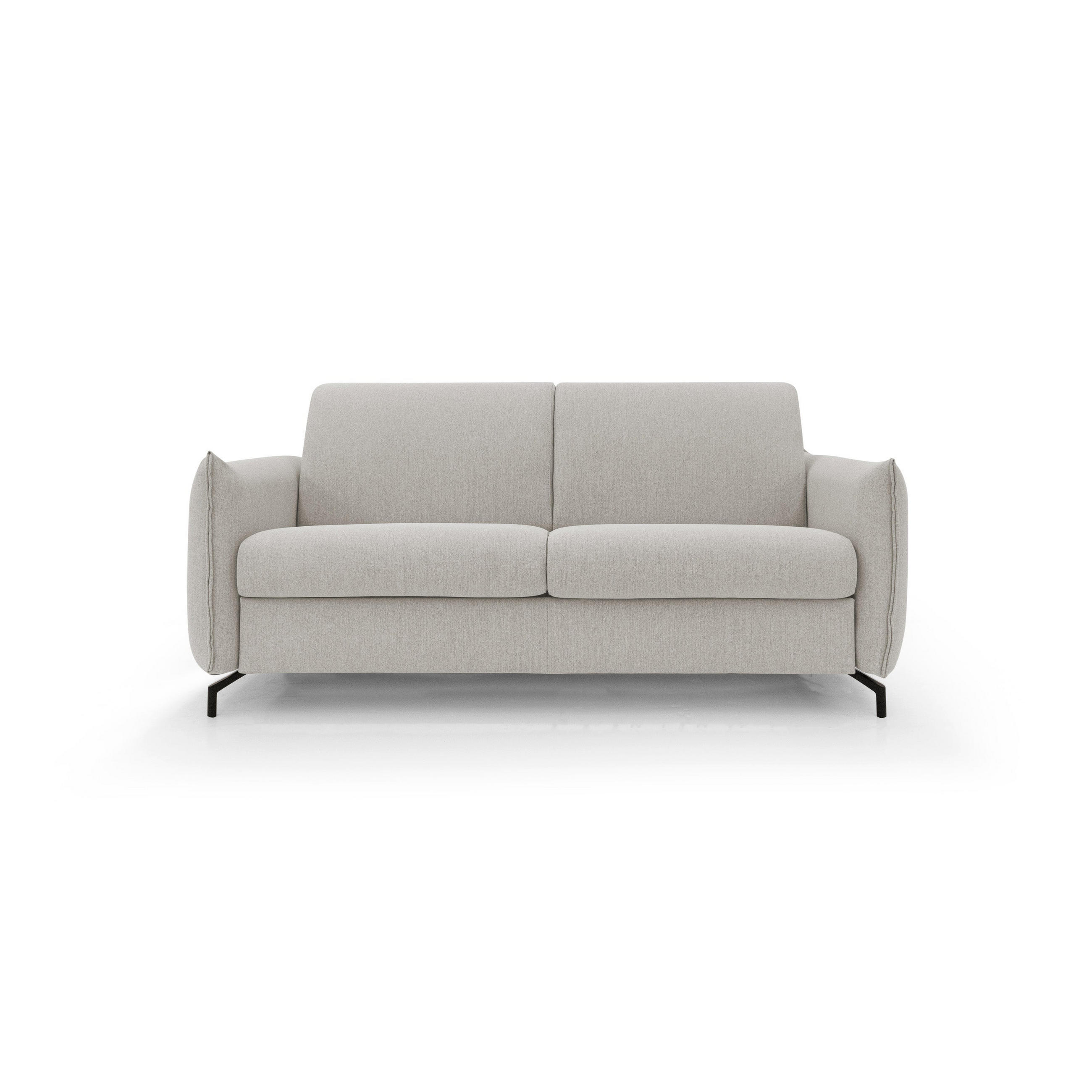 Thumbnail - Divani.store Schlafsofa, Creme, Textil, 215x95x96 cm, Wohnzimmer, Sofas & Couches, Schlafsofas