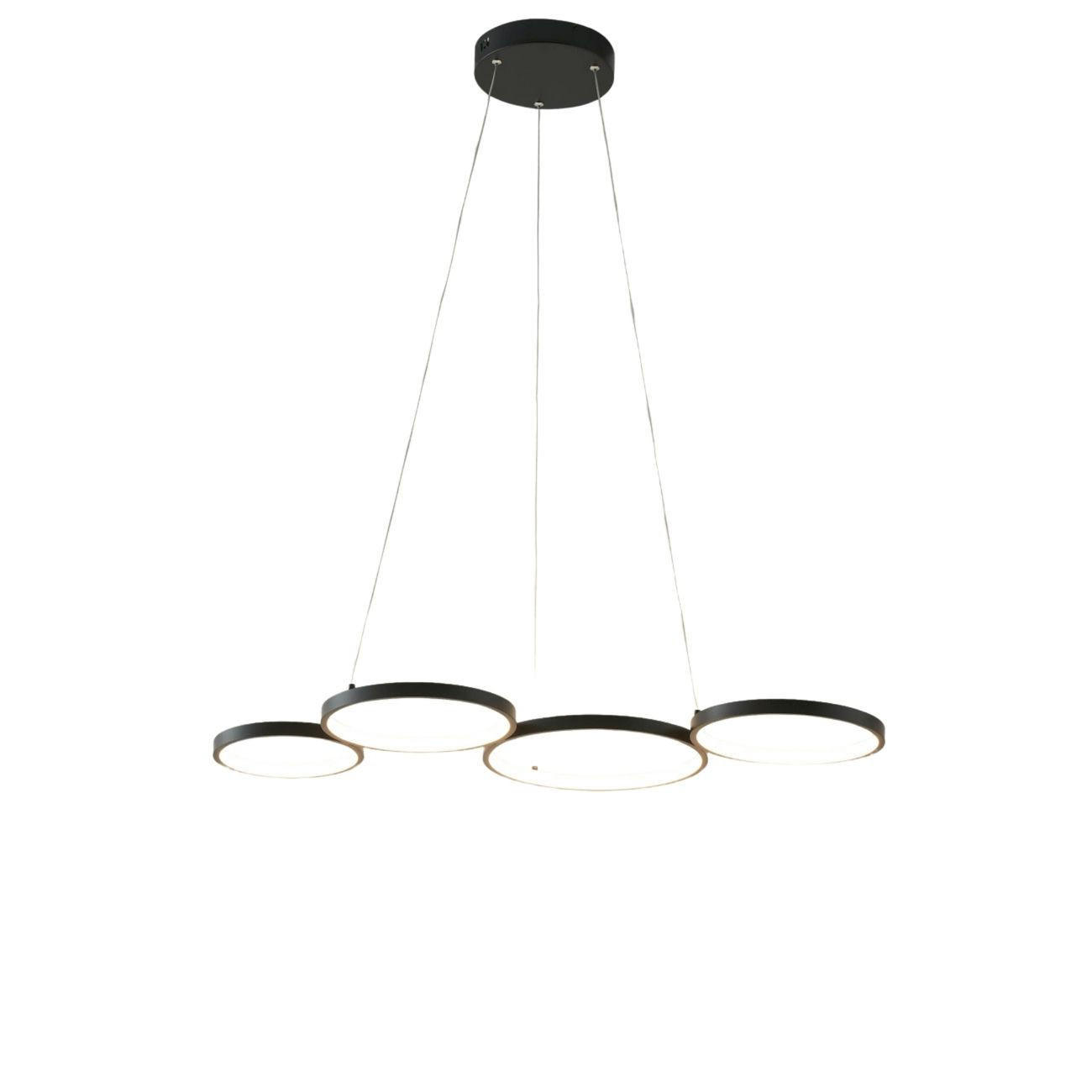 HÄNGELEUCHTE Newton, Schwarz, 130cm - Schwarz, Metall (88/48/130cm) - KOSILUM