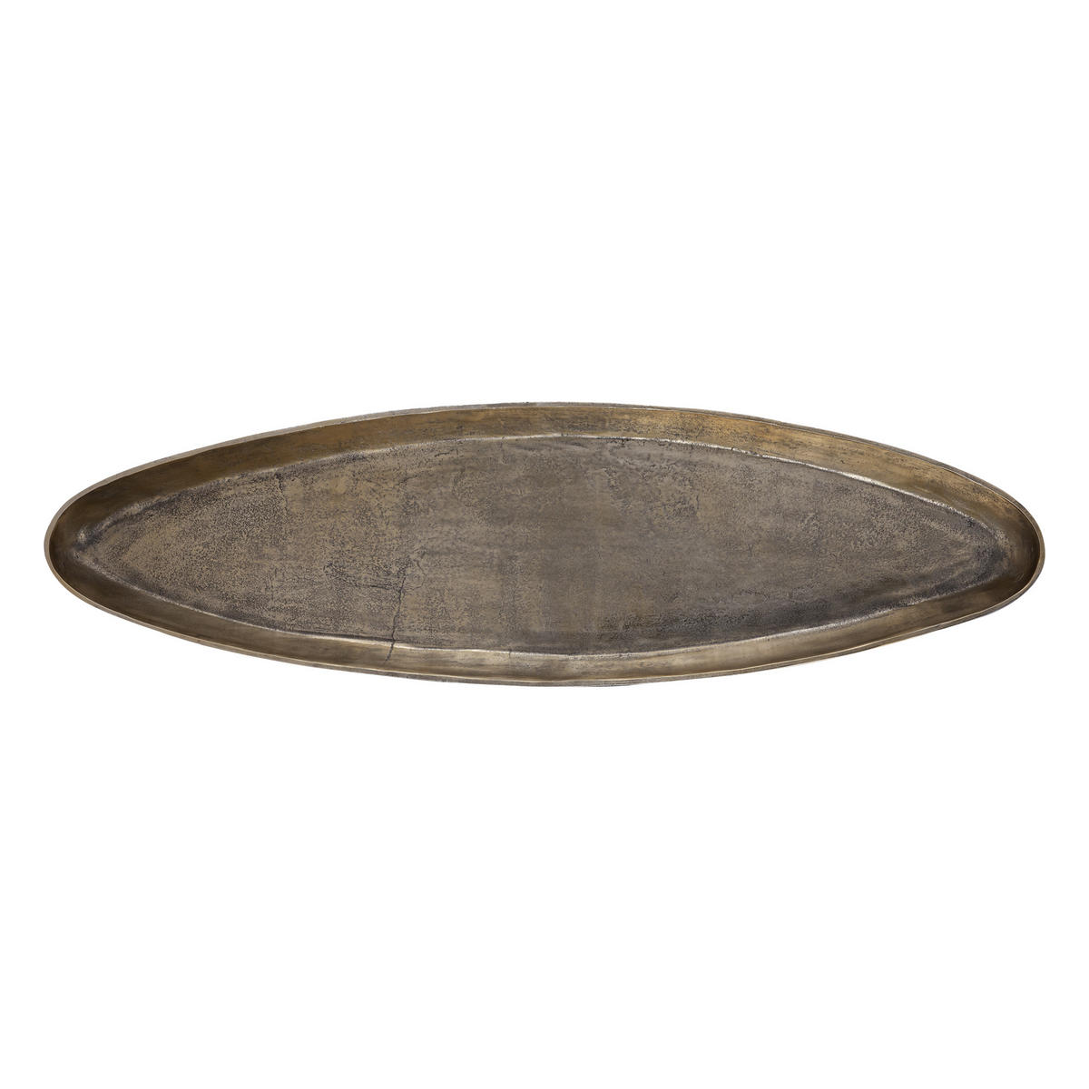 SCHALE Yaren Gold 106/33/7cm - Goldfarben, Metall (7cm) - PTMD Collection