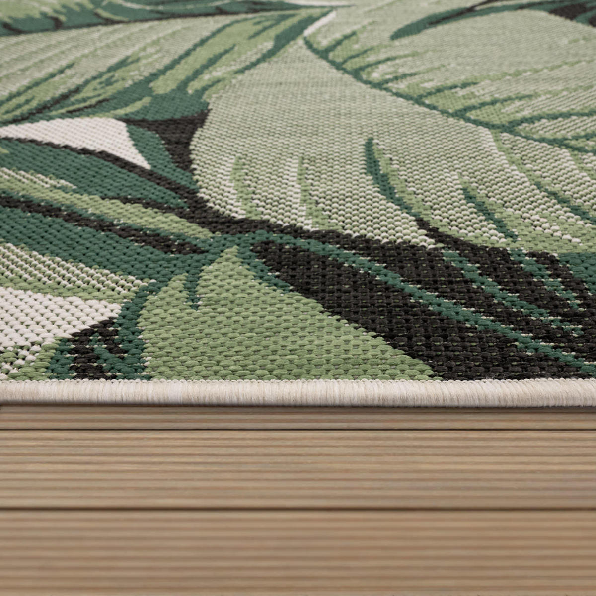 OUTDOOR-TEPPICH OSTENDE 551 GRÜN 100X200 - Grün, Textil (100/200cm) - Paco Home
