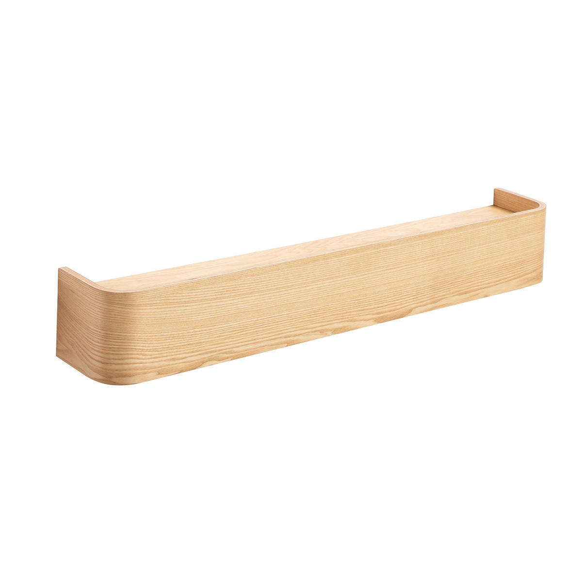 WANDREGAL Holz Esche L90 HOPE - Hellbraun, Holz (15/13/90cm) - Miliboo