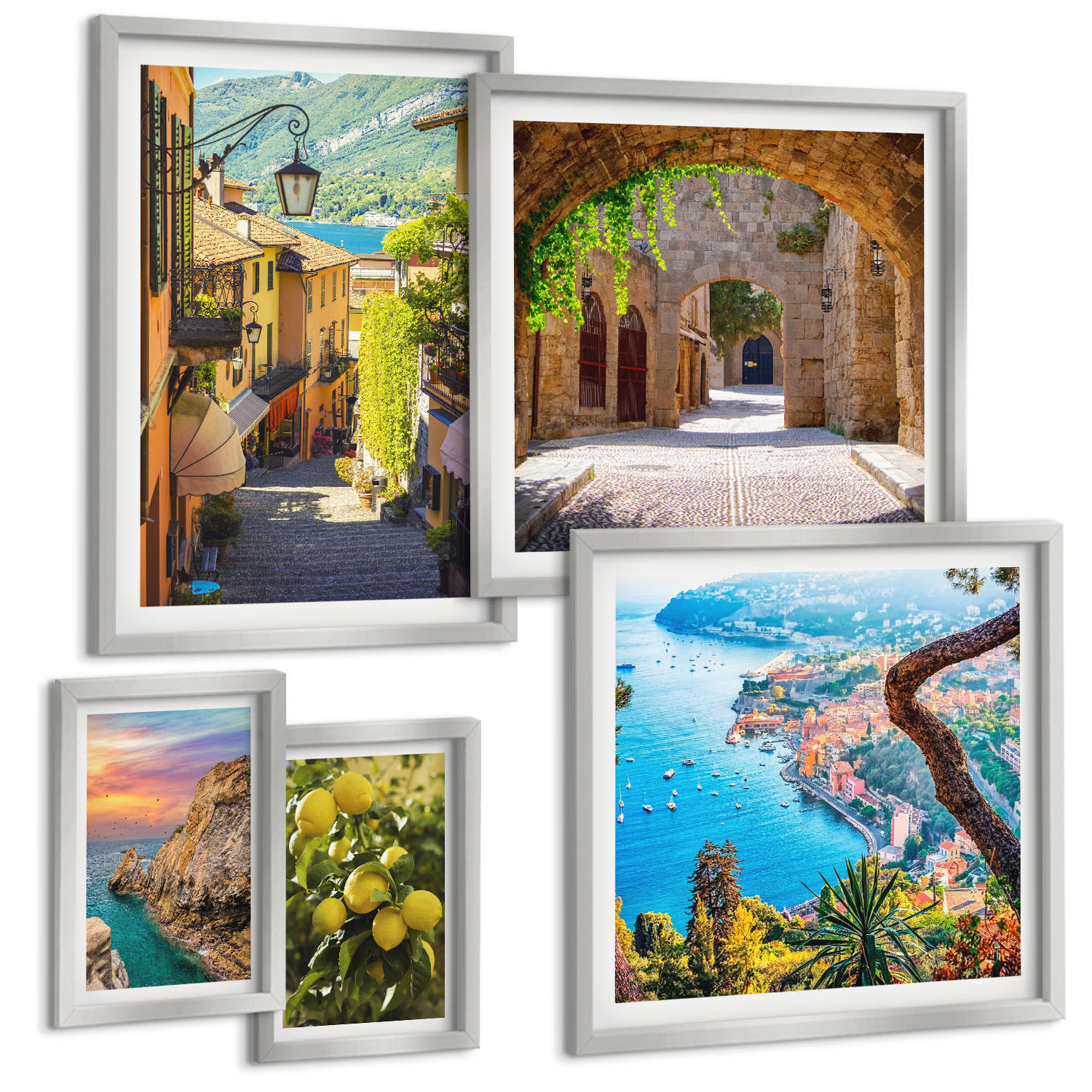 Tulup Bilder Silber 40x60 cm