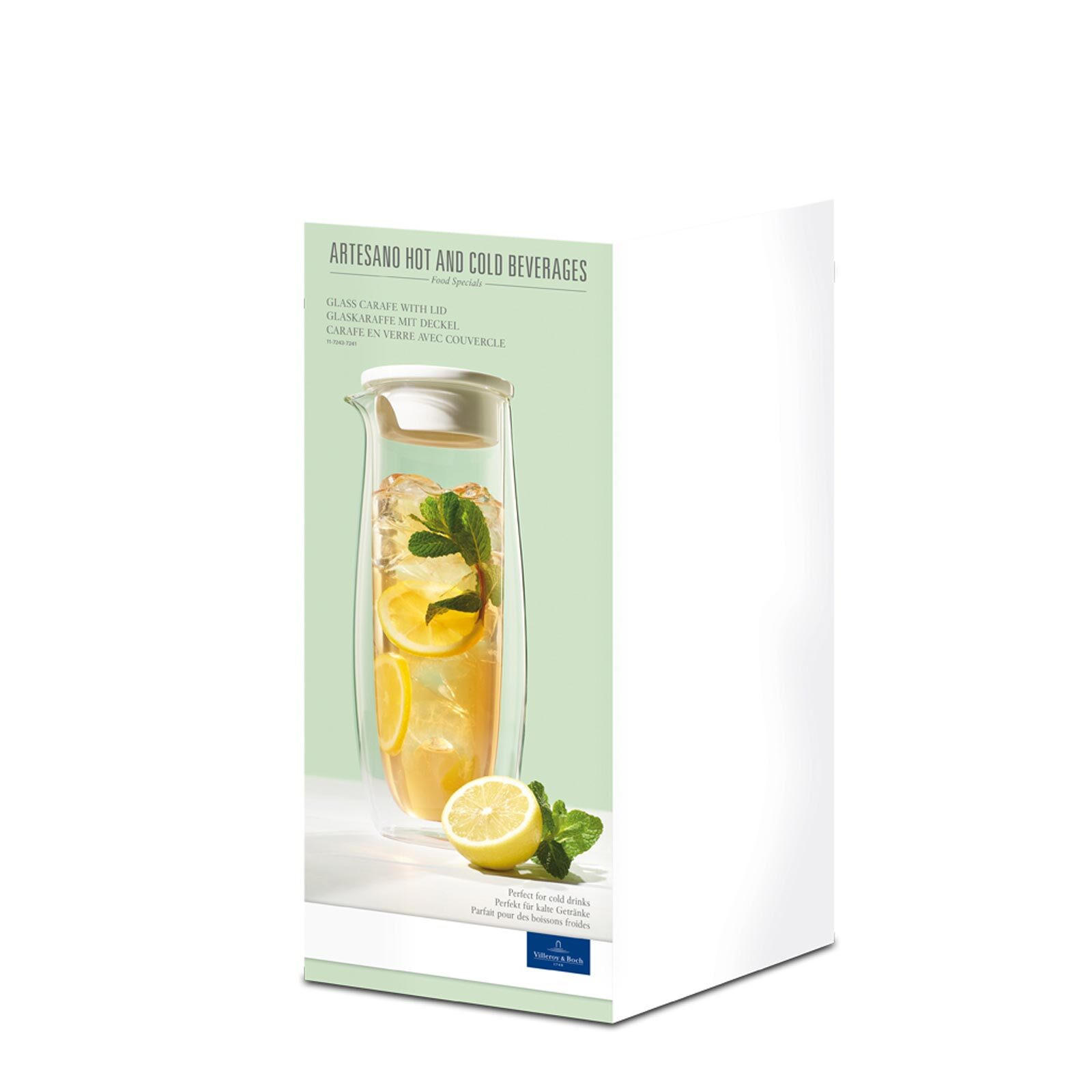 KARAFFE Artesano Hot and Cold transparent 1000 ml - Transparent, Glas (1L) - Villeroy & Boch