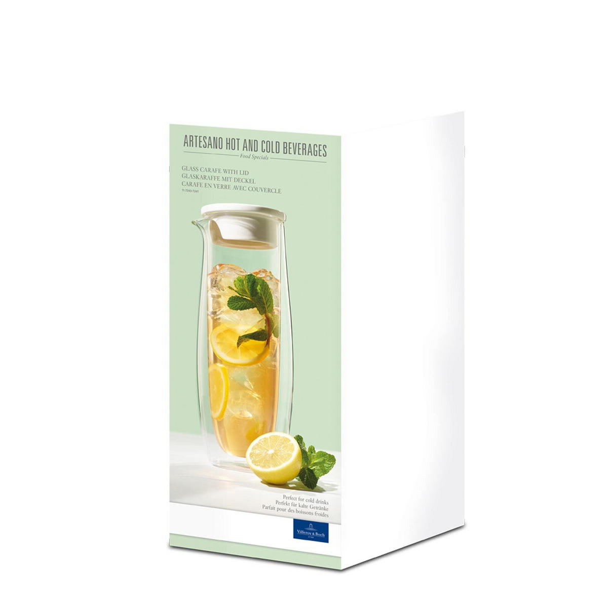 KARAFFE Artesano Hot and Cold transparent 1000 ml - Transparent, Glas (1L) - Villeroy & Boch