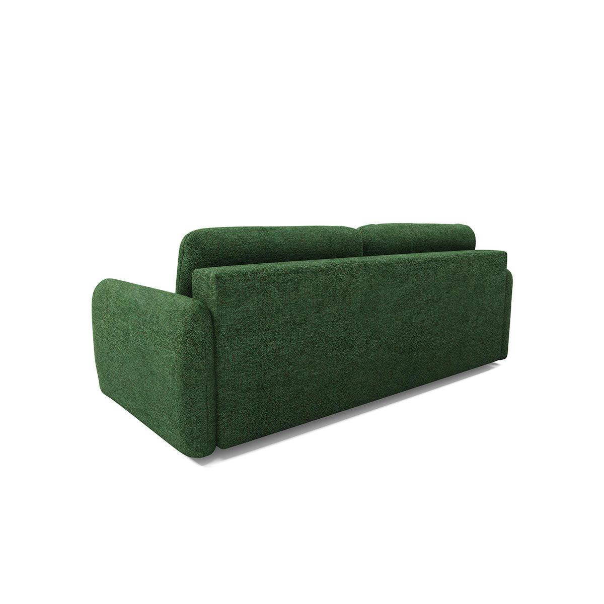 SOFA Vittoria 3 Sitzplätze Grün - Grün, Holz (236/95/121cm) - Petits-meubles