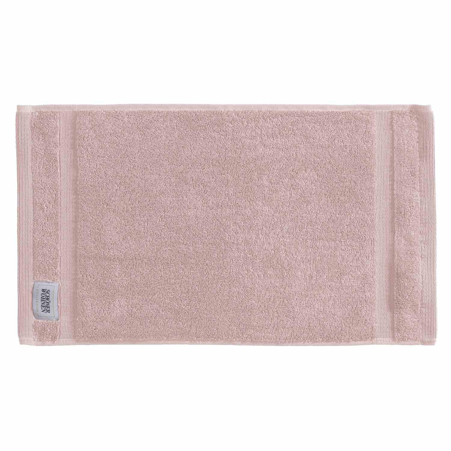 GÄSTETUCH SW-Cuddly Altrosa  - Altrosa, Basics, Textil (30/50cm) - Schöner Wohnen