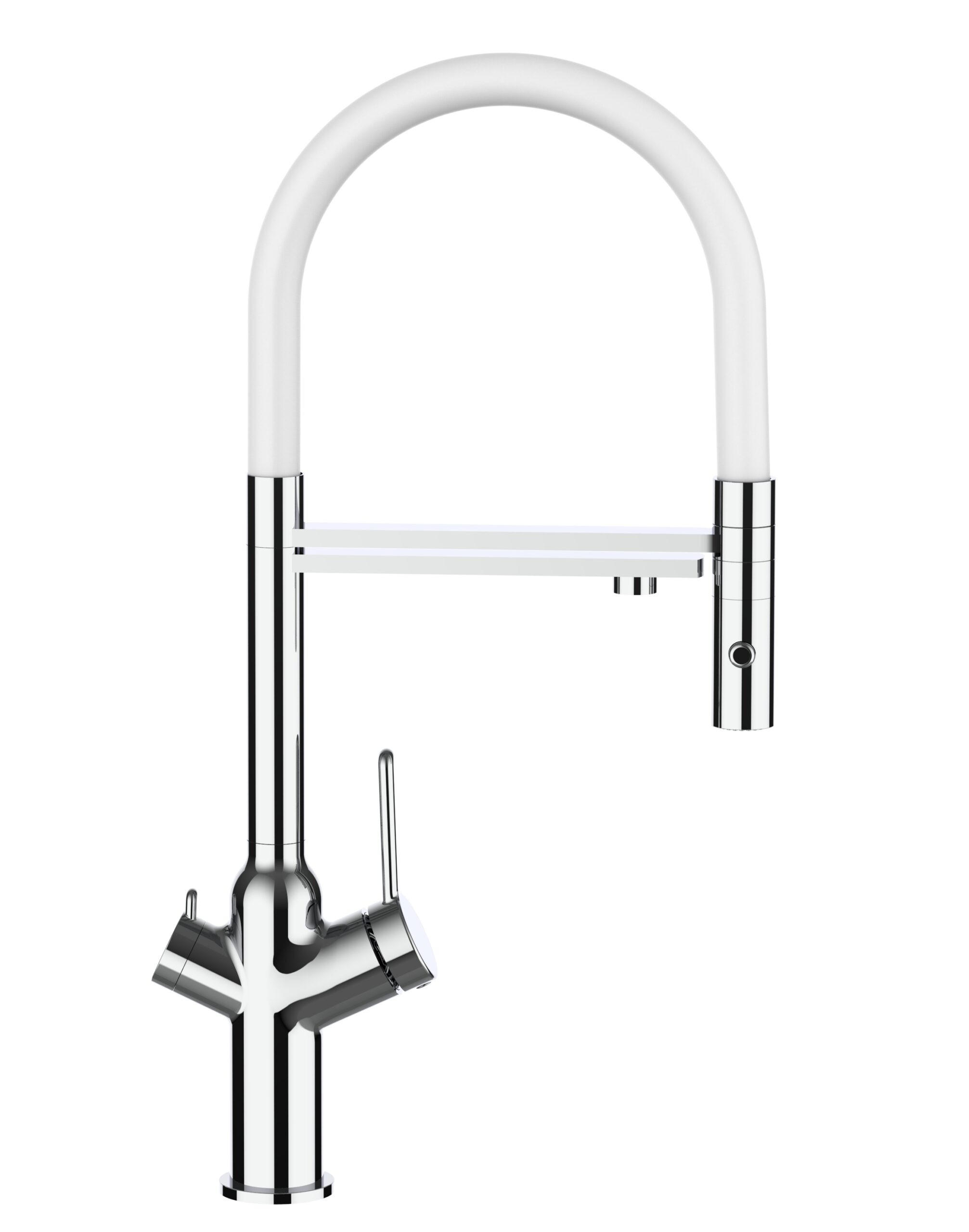 Vizio 3-Wege-Küchenarmatur, Chrom 20.61x48x20.61 cm