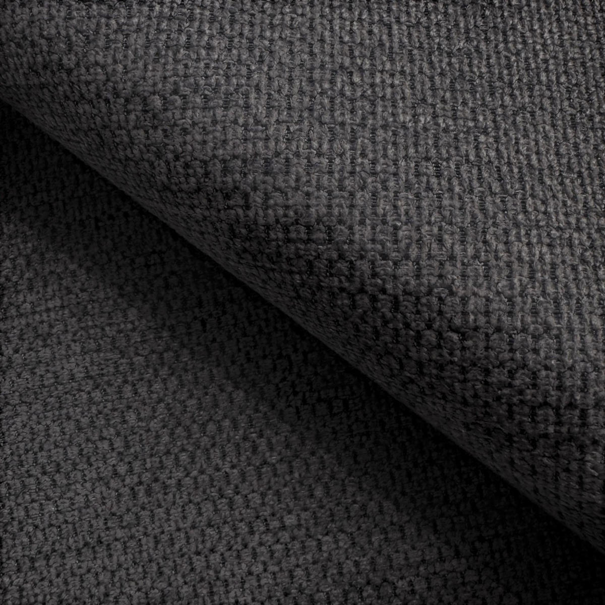SOFA 3-sitzer Bastien In Stoff Aragon - Schwarz, Holzwerkstoff/Textil (265/95/97cm) - Fun Möbel