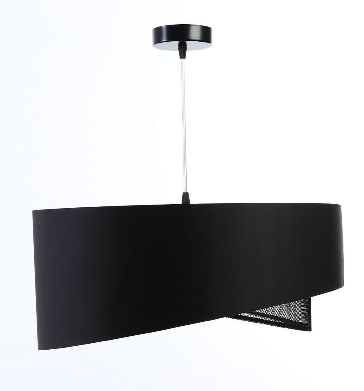 HÄNGELEUCHTE Gold 50/23 cm - Goldfarben/Schwarz, Kunststoff (50/1.3/23cm) - ONZENO