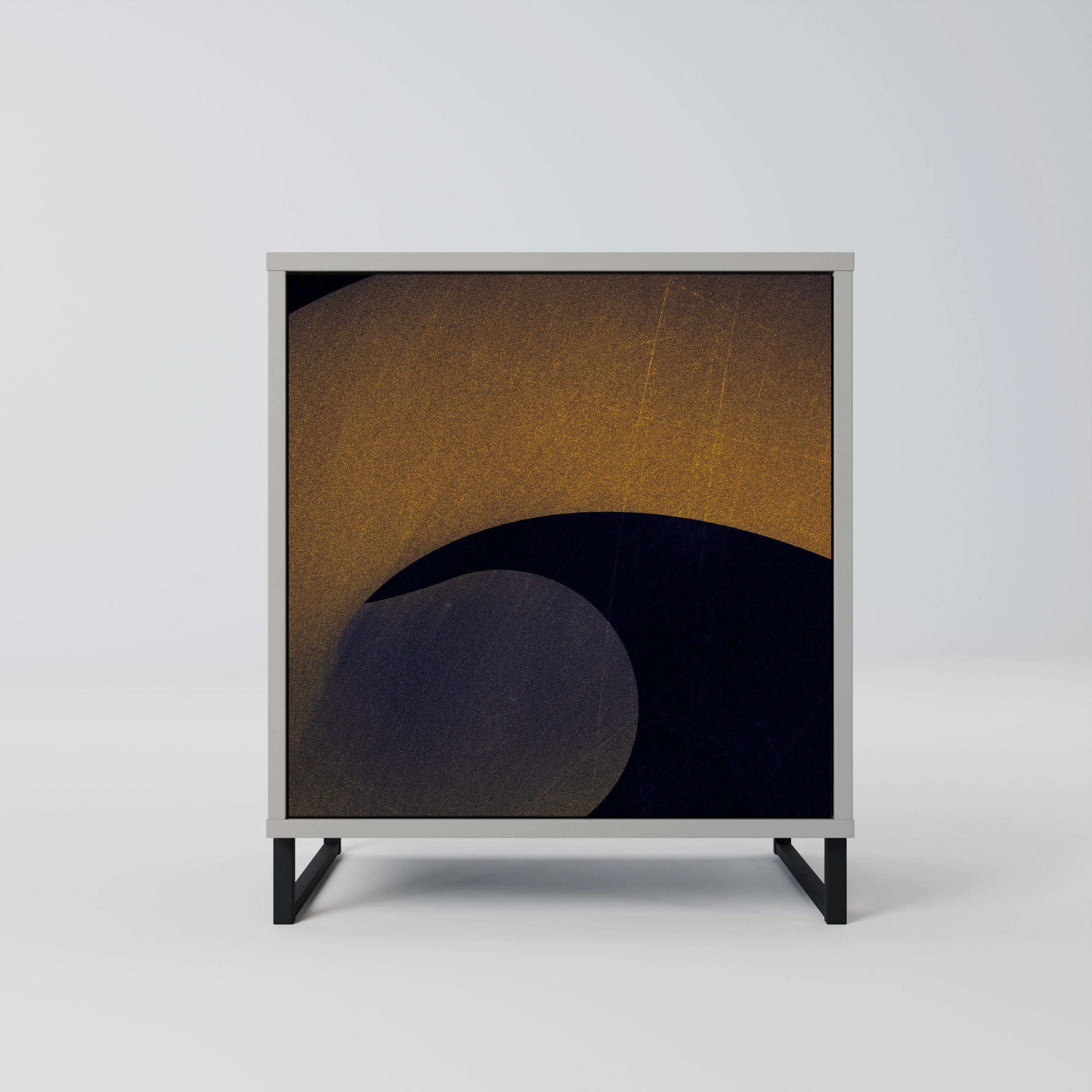 SpaceRebels Sideboard Grau 57.5x67.5x42 cm
