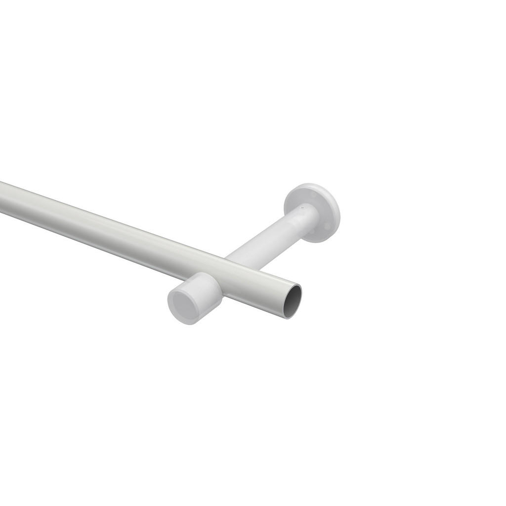 Thumbnail - Interdeco Gardinenstangen-Set, Weiß, Metall, 260 cm, Wohntextilien, Gardinen & Vorhänge, Gardinen-Stangen