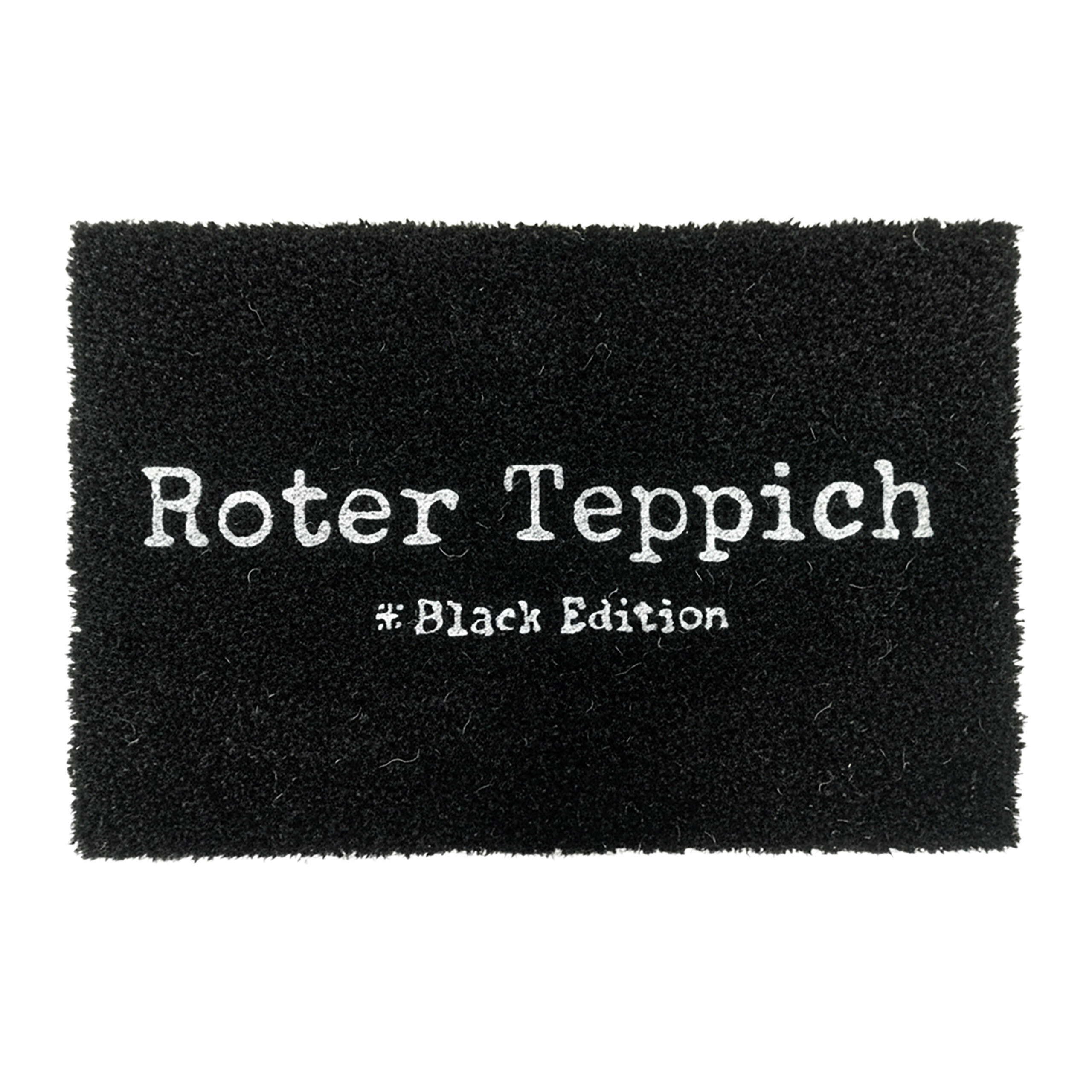 ROHOŽ - čierna, textil/plast (60/40cm) - Relaxdays