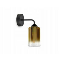 WANDLEUCHTE GRAF - Transparent/Goldfarben, Glas/Metall (10/29/18cm) - kiki design