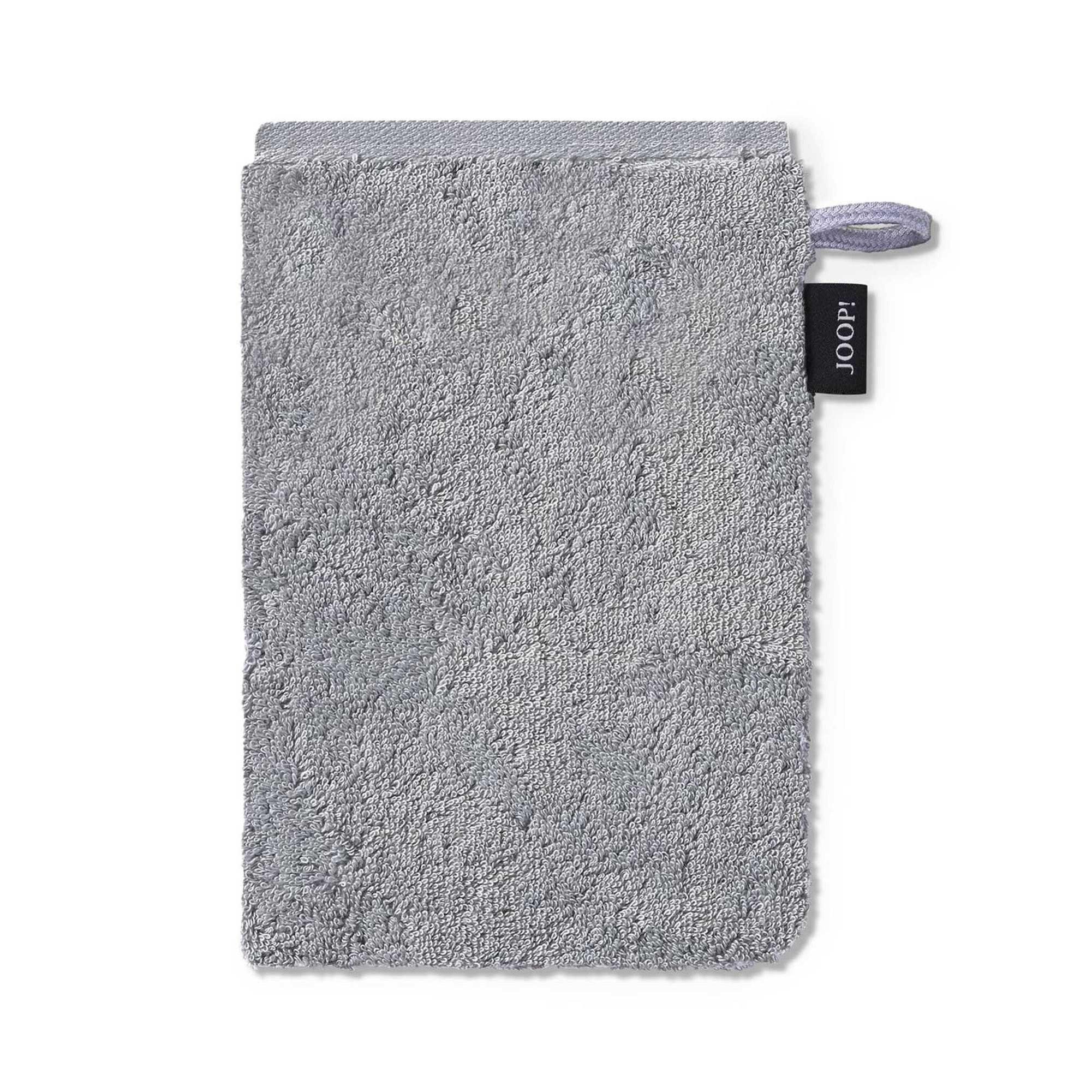 WASCHLAPPEN Unisex Doubleface Grau 3er Pack Baumwolle - Grau, Textil (22/16cm) - Joop!