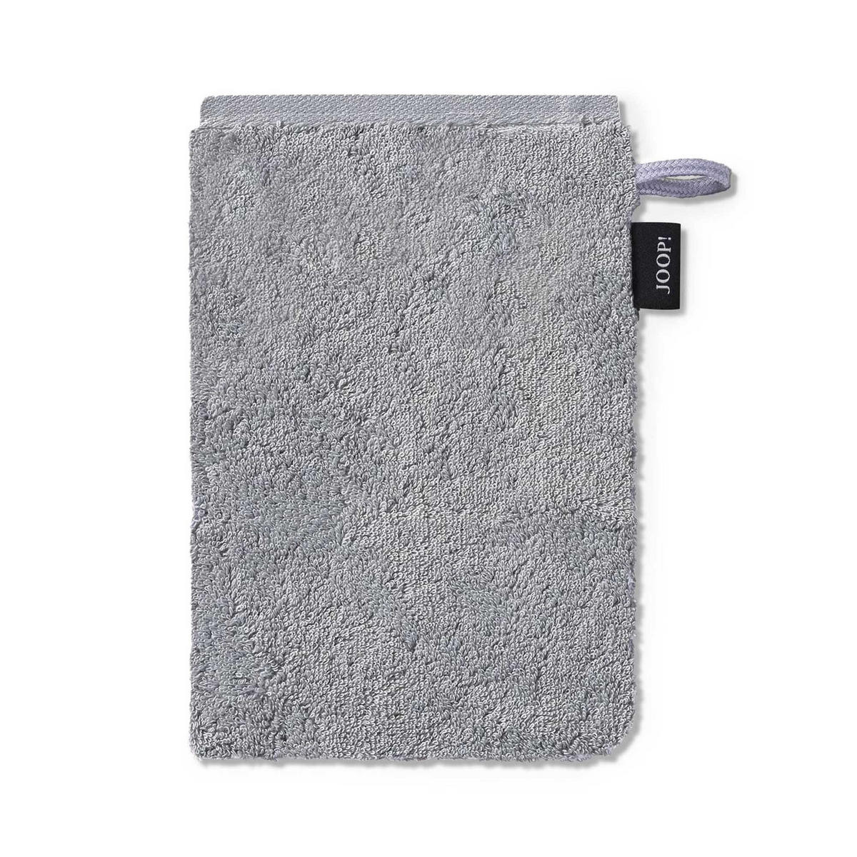 WASCHLAPPEN Unisex Doubleface Grau 3er Pack Baumwolle - Grau, Textil (22/16cm) - Joop!