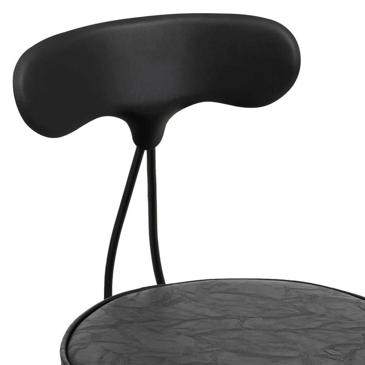 BARSKI STOLČEK Črn - črna, tekstil (45/101/45cm) - MCW